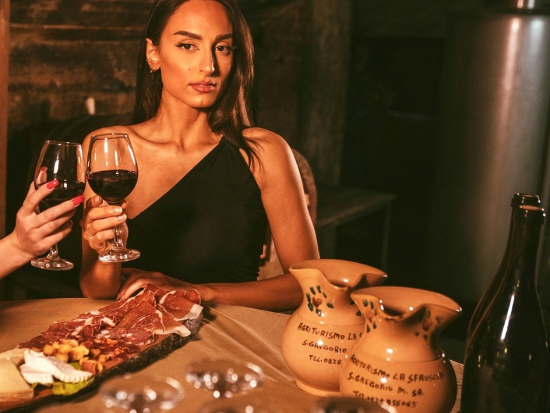 Cena romantica ristorante agriturismo cucina tradizionale Campania